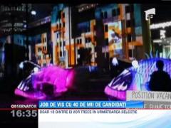 40.000 de oameni se bat pe sase slujbe de vis, in Australia