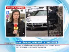 Oana Zavoranu a ajuns din nou la spital