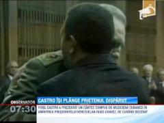 Fidel Castro si-a facut din nou aparitia in fata camerelor de luat vederi