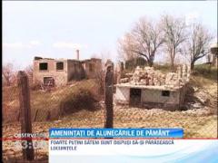 Pamantul fuge de sub picioarele oamenilor din satul Seciurile, din judetul Gorj!