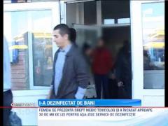 O femeie din Neamt a usurat de bani zeci de oameni, pentru asa-zise servicii de dezinfectie