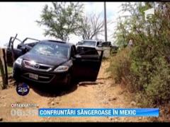 Zeci de mexicani au murit in mai multe incidente armate declansate de traficantii de droguri