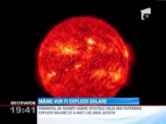 Cea mai puternica furtuna solara de anul acesta va lovi, sambata, Pamantul