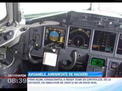 Avioanele, amenintate de hackeri cu un simplu telefon mobil