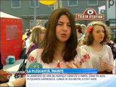 Delicatese unguresti si sarbesti, intr-o piata din Capitala