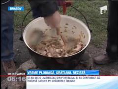 Brasovenii au umplut spatiile amenajate pentru gratare