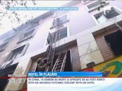 Hotel cuprins de flacari in China