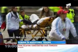 IMAGINI SOCANTE: Urmarile atacului terorist din Boston