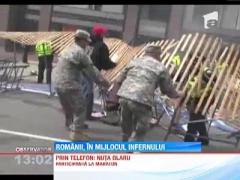 NUTA OLARU: "Sunt bine, desi eram la 200 de metri de locul bombelor!"