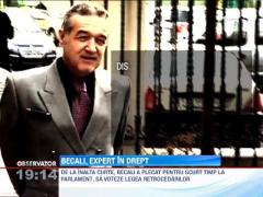 Gigi Becali, expert in drept