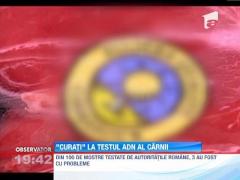 Romania a trecut onorabil testele ADN cerute de europeni pentru produsele din carne de vita