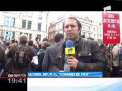 UPDATE! Margaret Thatcher, condusa pe ultimul drum de catre cei mai puternici lideri ai lumii