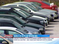 EXCLUSIV!!! Samsarii de masini folosesc carti de service false