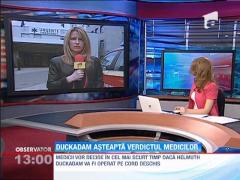 Helmuth Duckadam asteapta verdictul medicilor