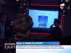 Delia si-a facut debutul in lumea afacerilor