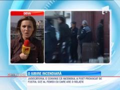 A incercat sa incedieze casa fostei sotii, din gelozie