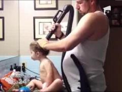 Coafura facuta cu aspiratorul