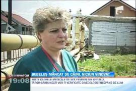 Mama care si-a lasat pruncul prada cainilor e de negasit