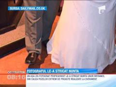 Nunta ratata din cauza fotografului