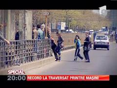 OBSERVATOR SPECIAL: Pietonii fac slalom printre masini