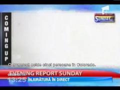 Jurnalist american, debut catastrofal in televiziune