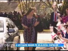 Ducesa de Cambridge, o viitoare mama in mijlocul copiilor