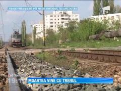 Scena SOCANTA la Braila! Un barbat de 50 de ani a fost spulberat de o locomotiva