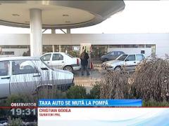Taxa auto ar putea fi introdusa in pretul combustibilului
