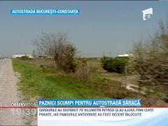 CNADNR va plati 3,5 milioane de euro pentru a pazi autostrazile