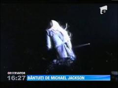 Fantoma lui Michael Jackson ii viziteaza pe copiii megastarului