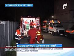 O familie care se deplasa intr-o caruta pe E58, spulberata de un TIR