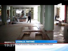 Statiunile Neptun, Olimp si Jupiter pline de cladiri in paragina si constructii imbracate in schele