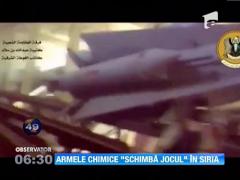 Regimul din Siria, amenintat de SUA pentru folosirea de arme chimice