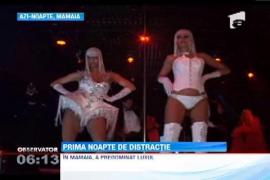 Prima noapte de distractie la malul marii