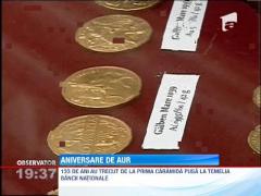 BNR a expus rezerva de 100 de tone de aur