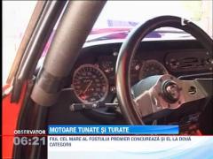 92 de masini de epoca au participat la o cursa pe soseaua dintre Brasov si Poiana