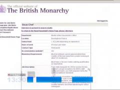 Palatul Buckingham cauta bucatar regal