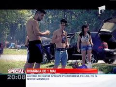 Vezi aici cum petrec romanii de 1 Mai!