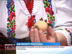 Traditii legate de inrosirea oualor, in Joia Mare