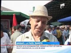 Barbatii, trimisi la piata pentru cumparaturile de Paste