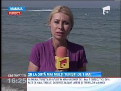 26% mai multi turisti pe litoral, fata de anul trecut, in minivacanta de 1 Mai