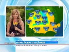 Vremea in noaptea de Inviere