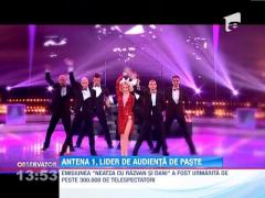 Antena 1, lider de audienta de Paste