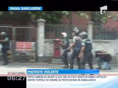 Confruntari violente in Bangladesh: Patru morti si 300 de raniti