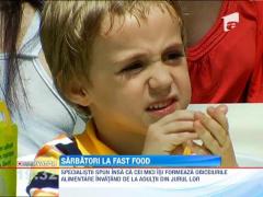 Sarbatori la fast-food