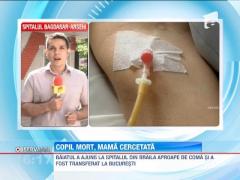 UPDATE! Copilul bolnav de autism din Braila, care a ajuns la spital batut crunt, a murit