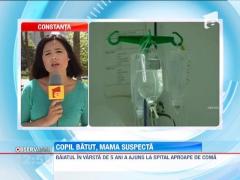 Un copil bolnav de autism din Braila a fost batut crunt de mama