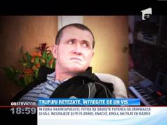 O fetita fara maini ii da speranta soldatului roman mutilat in Afghanistan