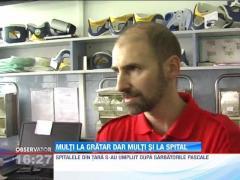 Spitalele din tara s-au umplut dupa sarbatorile Pascale
