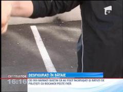 Soferi desfigurati in bataie